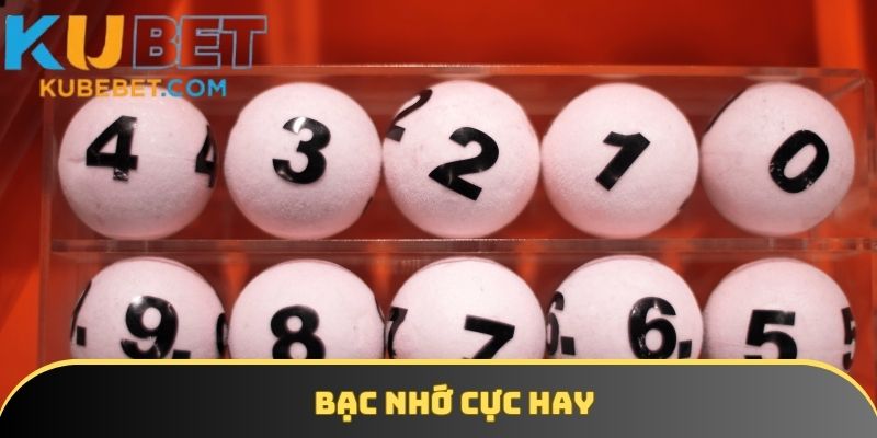 Bạc nhớ được thành viên sử dụng khi đã có kinh nghiệm chuyên sâu